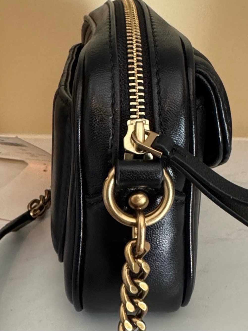 Tory Burch Kira NWOT Quilted Leather Camera Crossbody - Picture 6 of 14